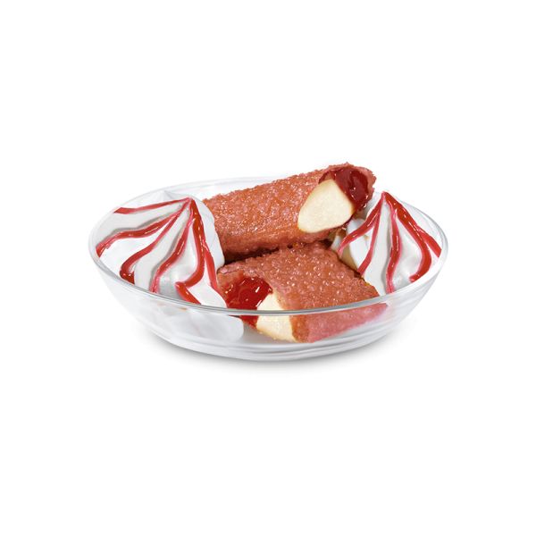 Cool pita jagoda-jogurt z jagodnim prelivom